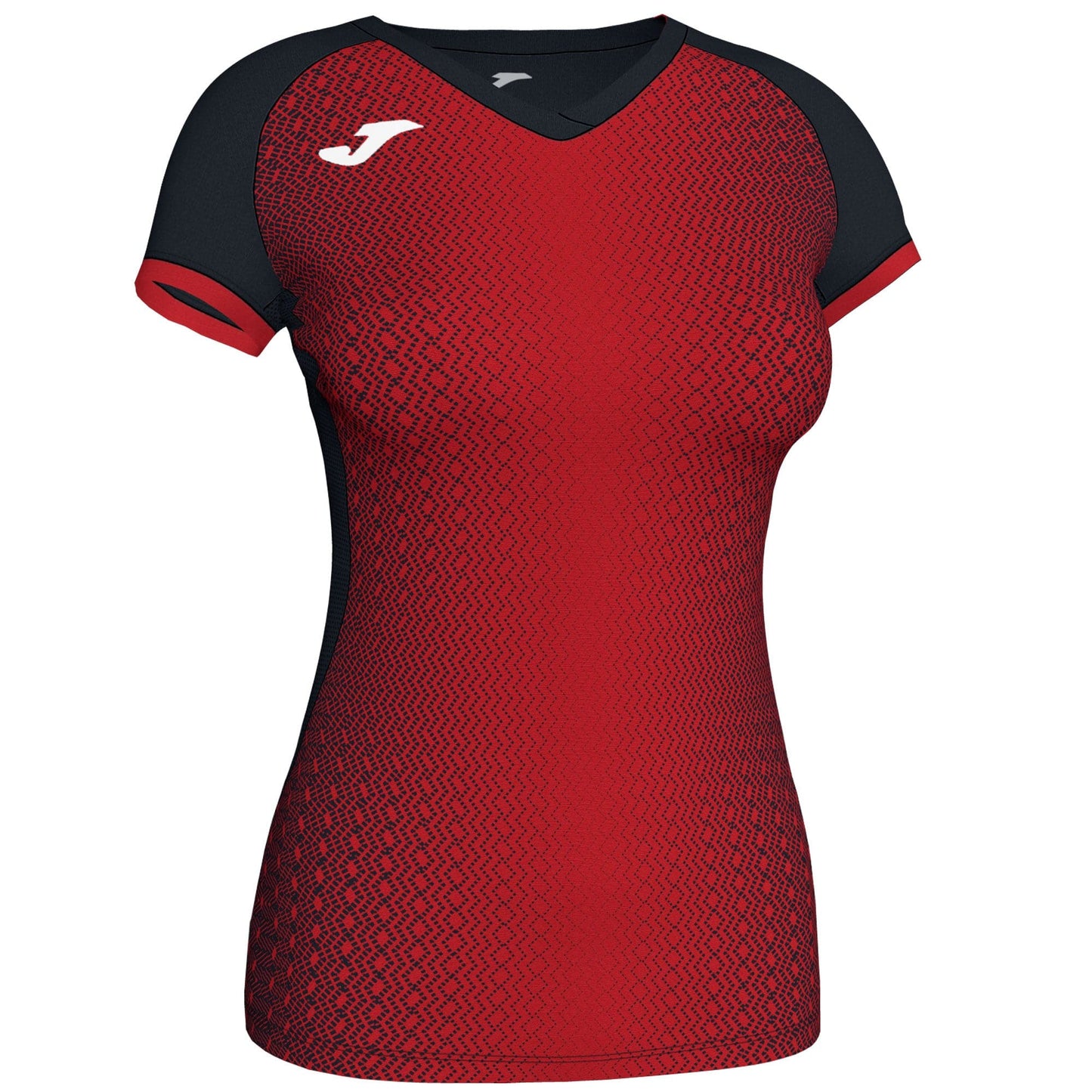 Tricou cu mânecă scurtă SUPERNOVA Negru-Roșu