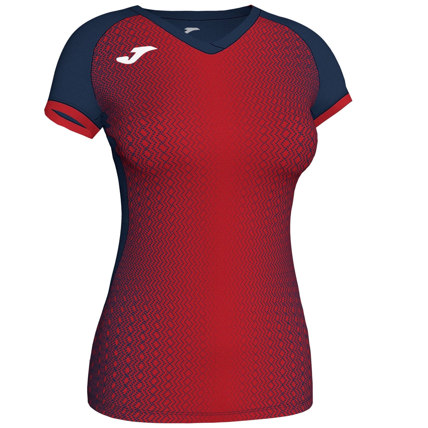 Tricou cu mânecă scurtă SUPERNOVA Bleumarin-Roșu